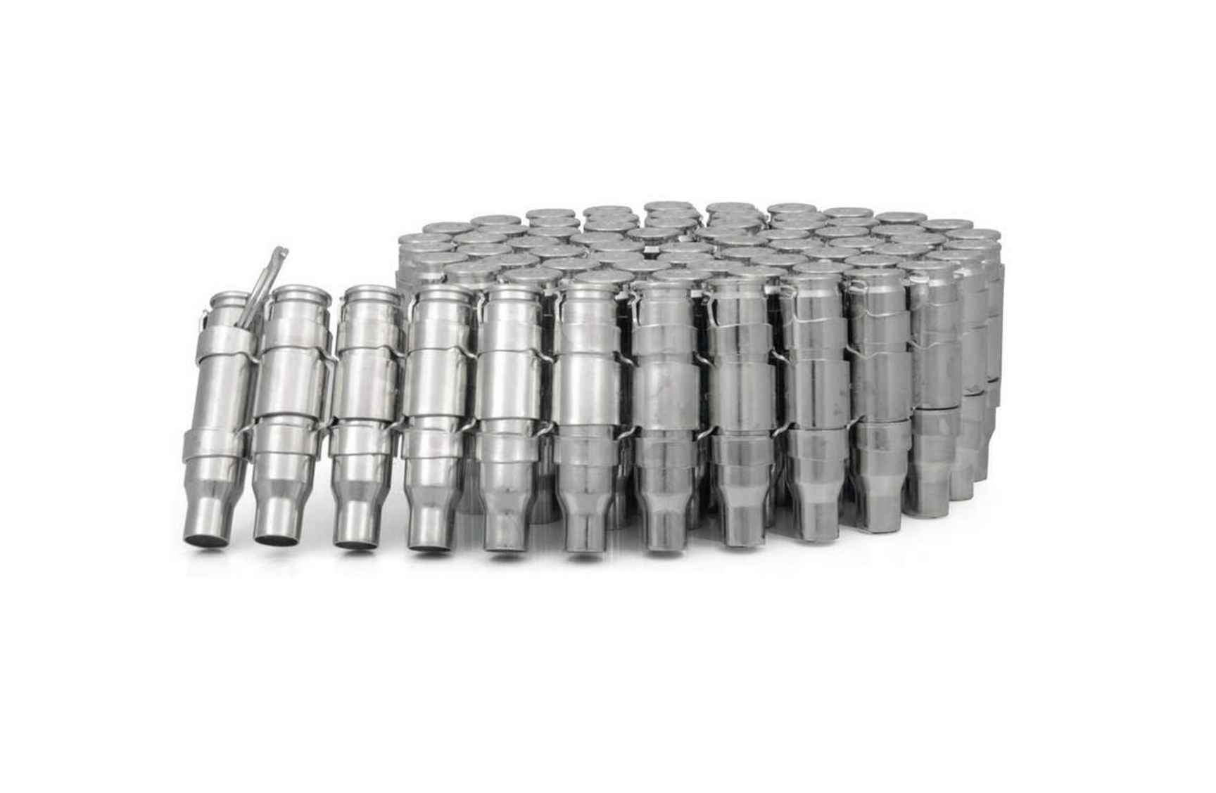 .308 Bullet Belt Nickel No Tip Nickel Links